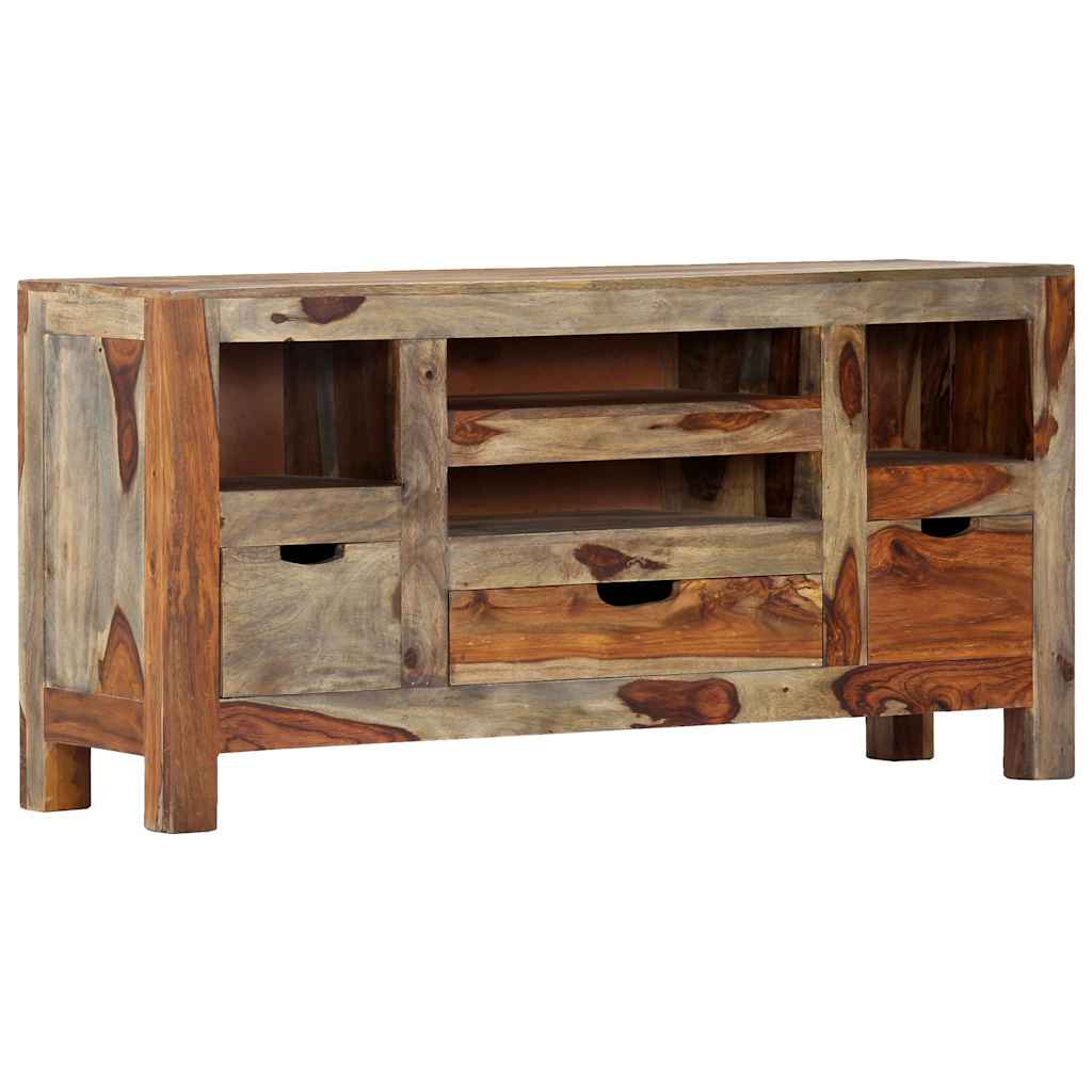 Sideboard, grey, 100x30x50cm, solid rosewood