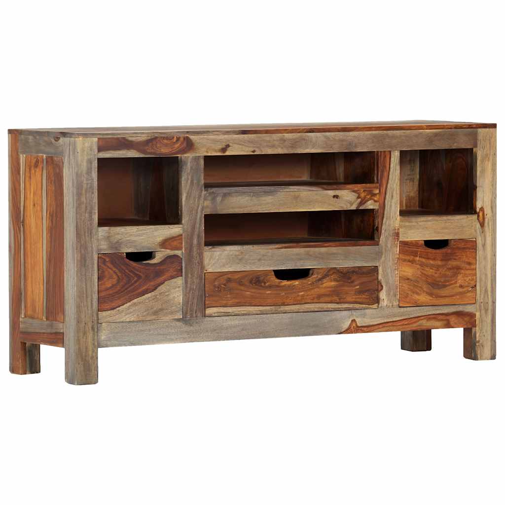 Sideboard, grey, 100x30x50cm, solid rosewood