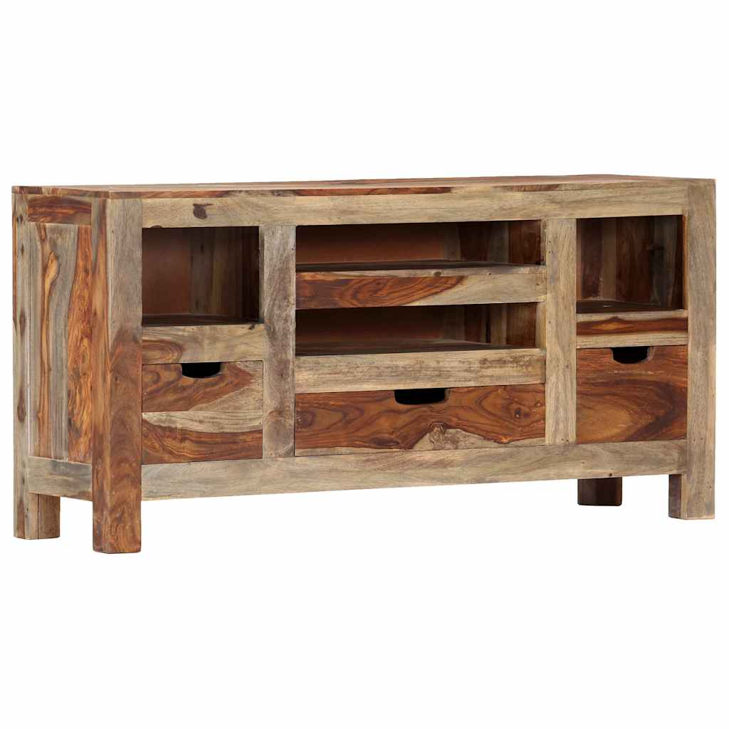 Sideboard, grey, 100x30x50cm, solid rosewood