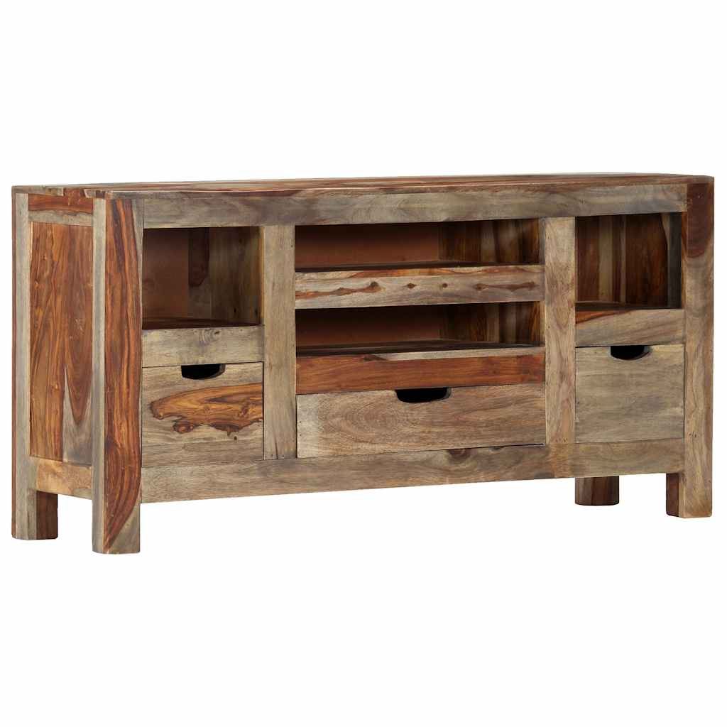 Sideboard, grey, 100x30x50cm, solid rosewood