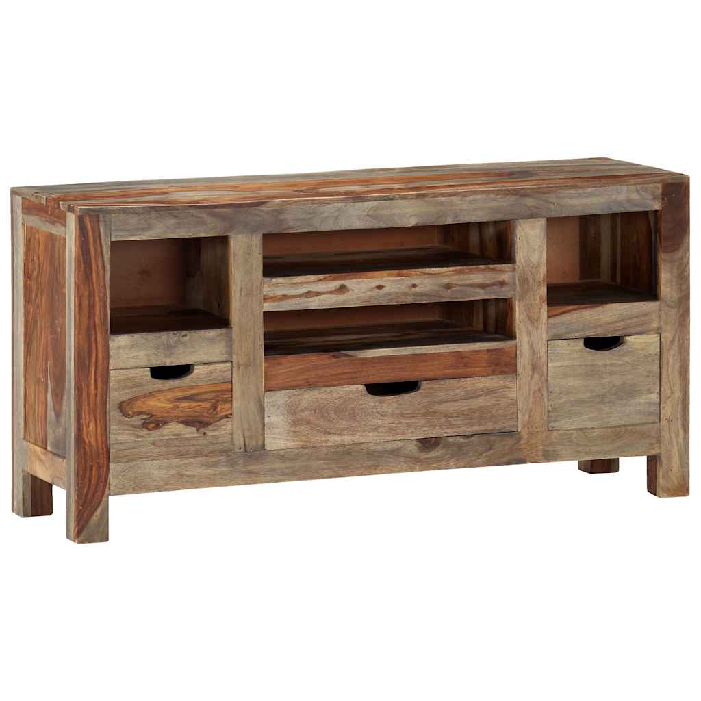 Sideboard, grey, 100x30x50cm, solid rosewood