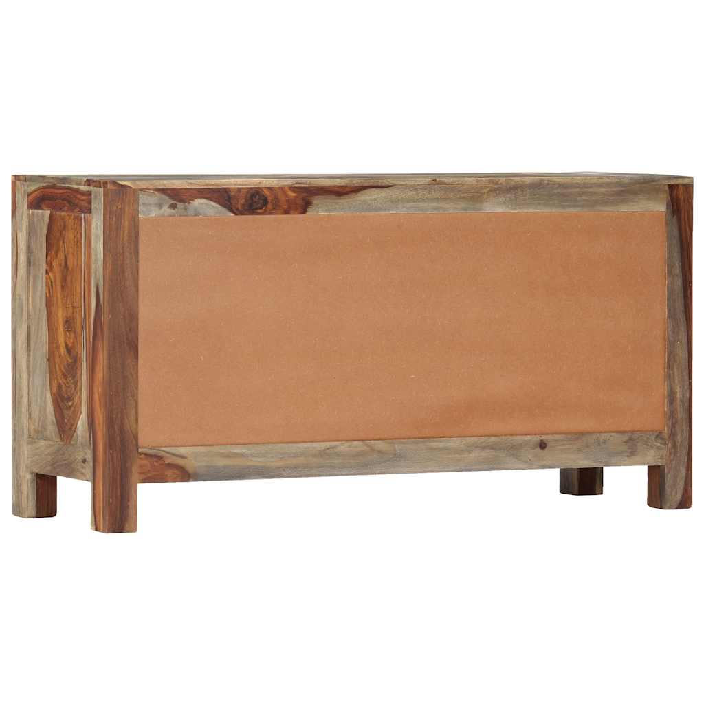 Sideboard, grey, 100x30x50cm, solid rosewood