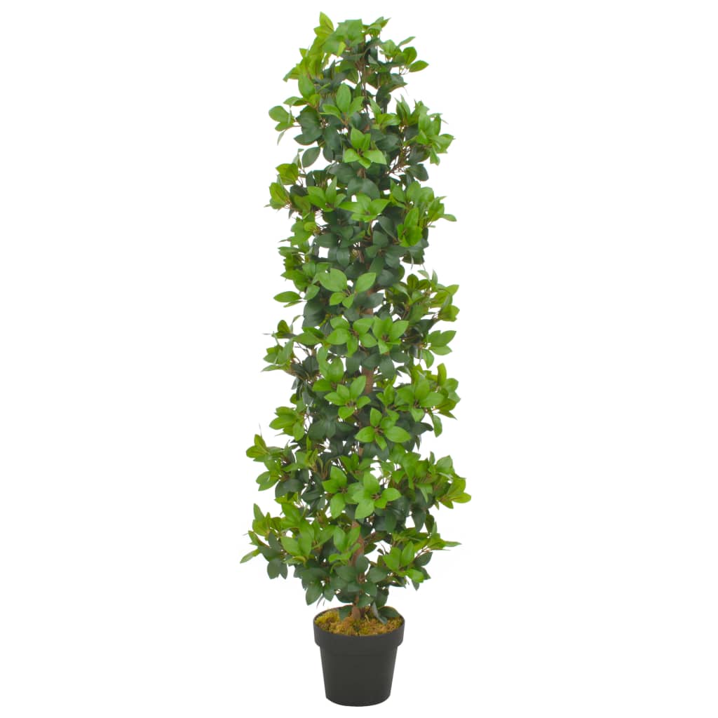 Mākslīgais augs – lauru koks ar podu, zaļā krāsā, 150cm