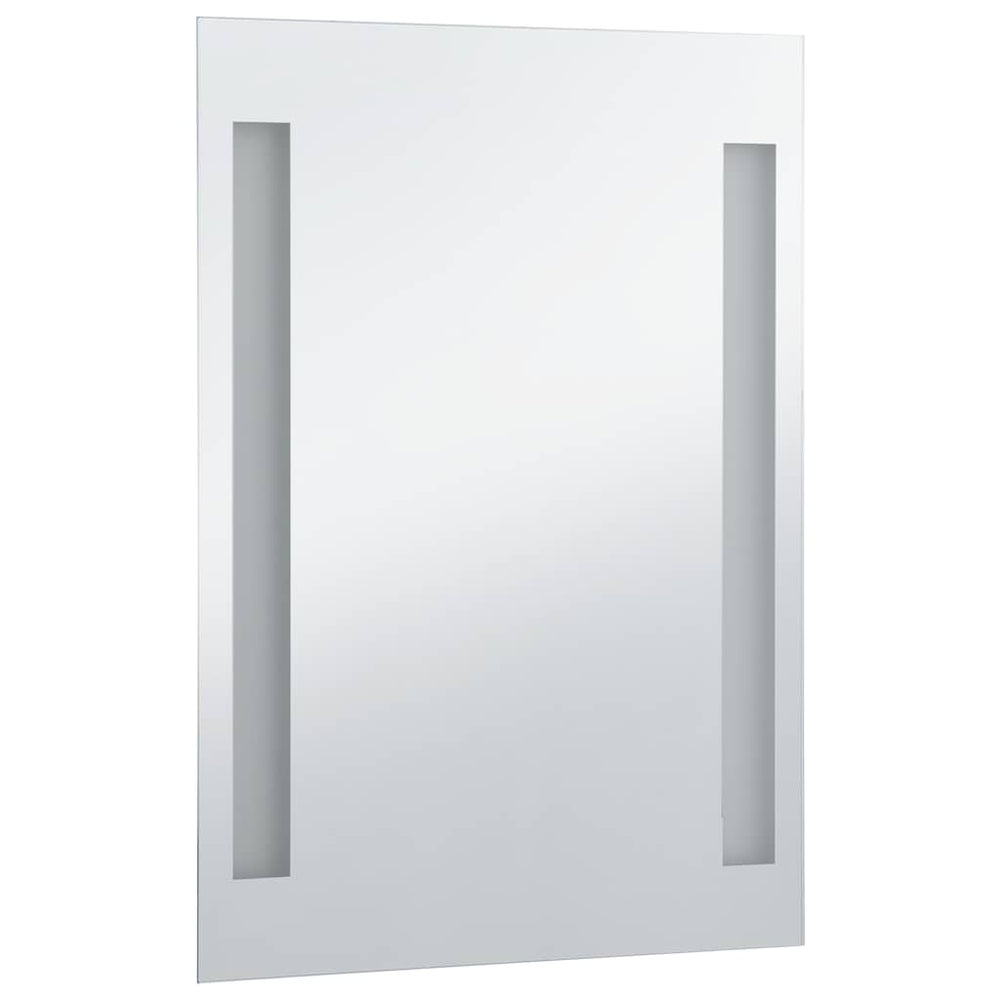 Sieninis vonios kambario veidrodis su LED, 60x100cm