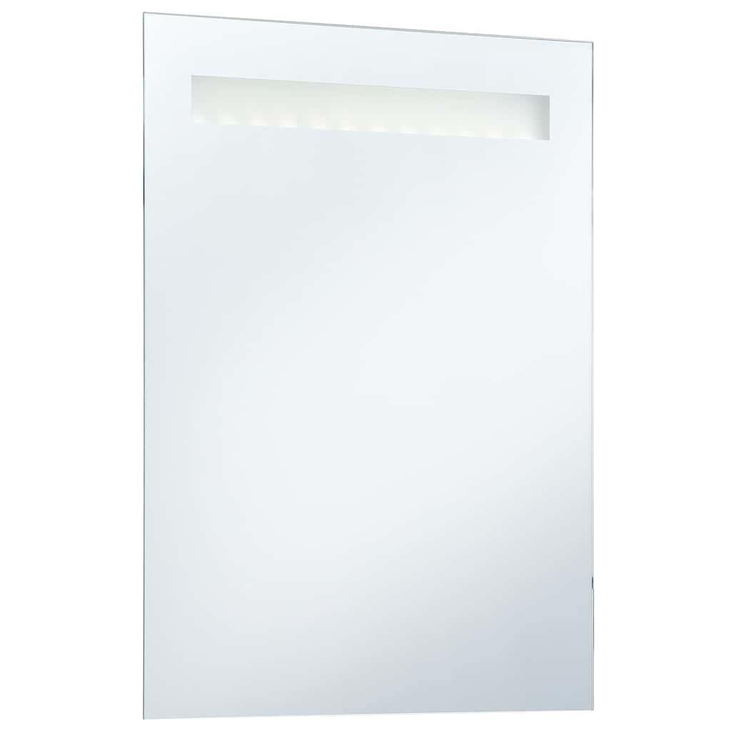 Wall-mounted bathroom mirror with LED, 60x80cm