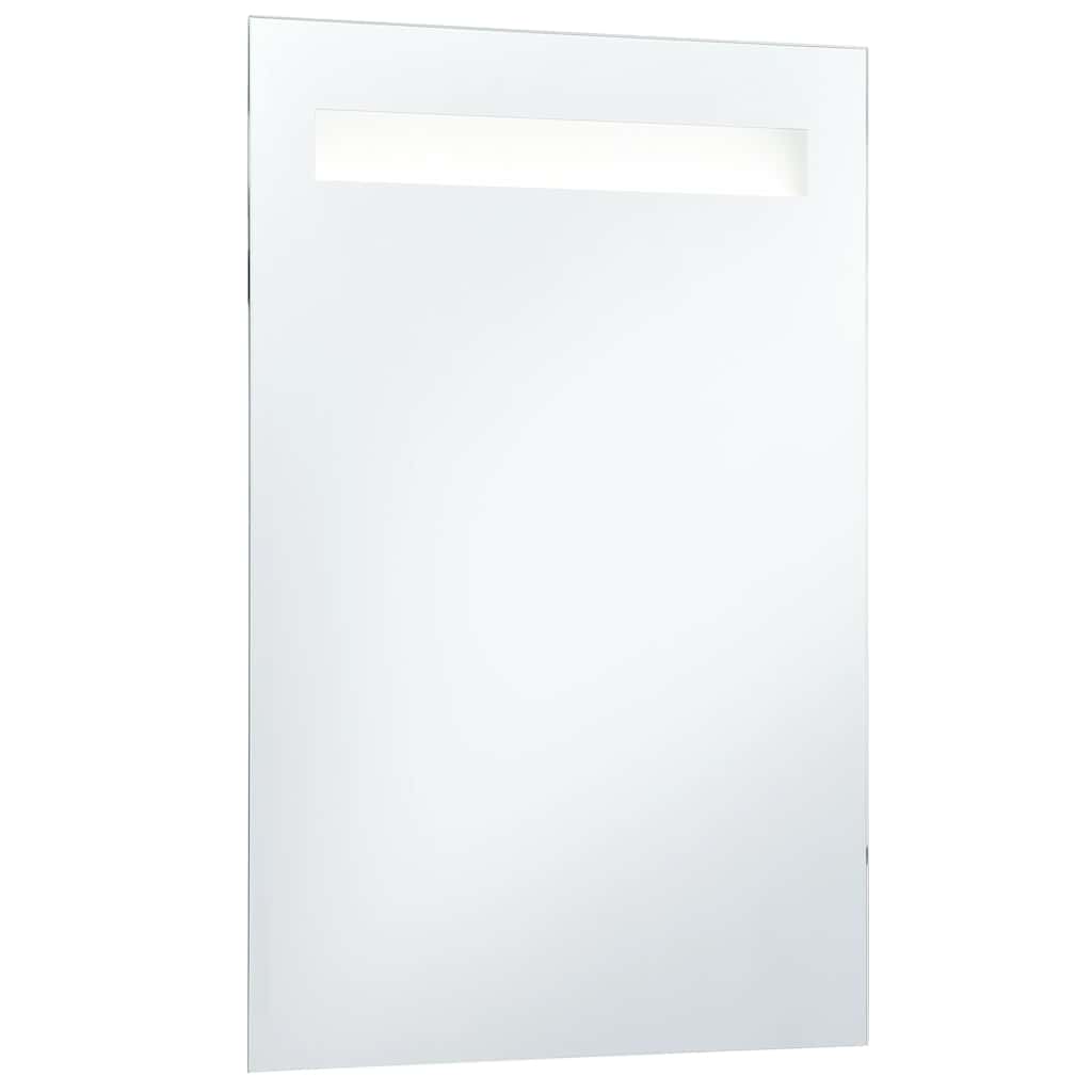 Sieninis vonios kambario veidrodis su LED, 60x100cm