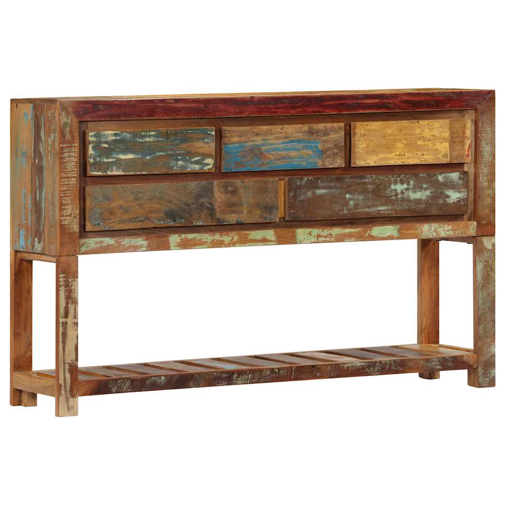 Sānu skapis, 120x30x75cm, masīvs pārstrādāts koks