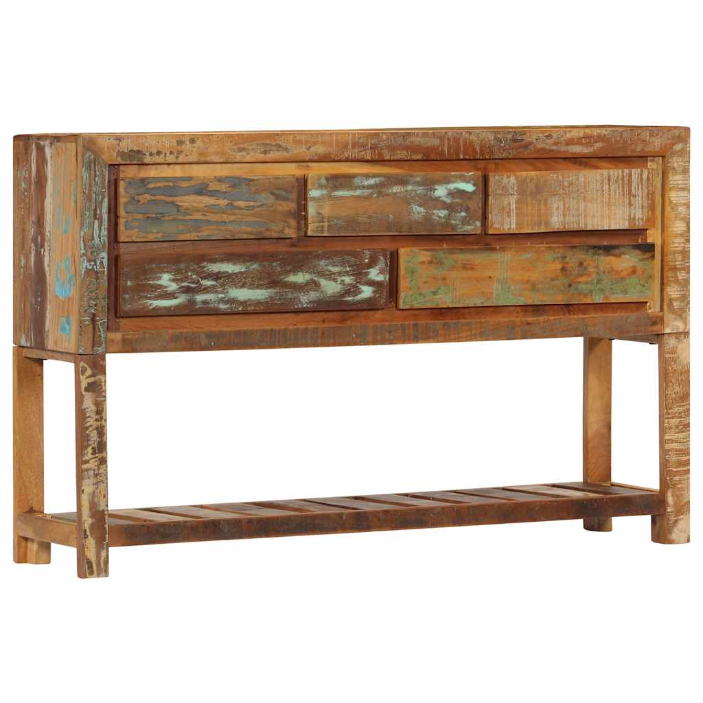 Sānu skapis, 120x30x75cm, masīvs pārstrādāts koks