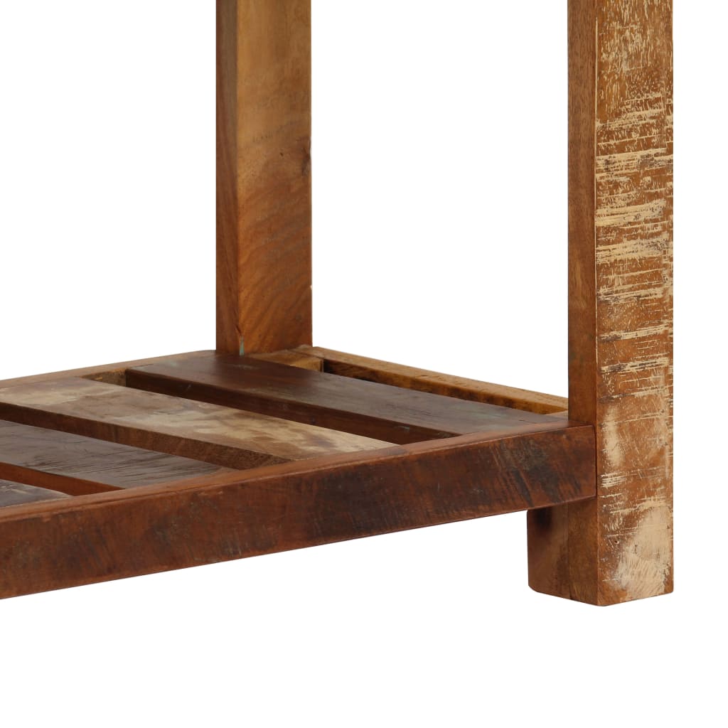 Sideboard, 120x30x75cm, solid reclaimed wood