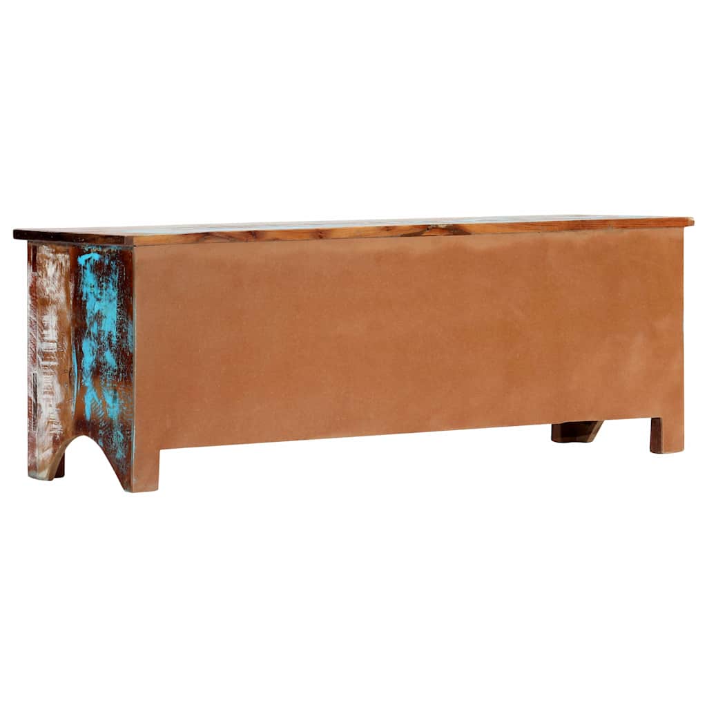 TV cabinet, 120x30x40cm, recycled solid wood