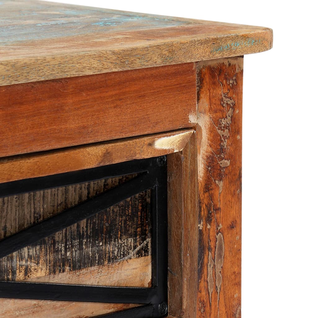 TV cabinet, 120x30x40cm, recycled solid wood