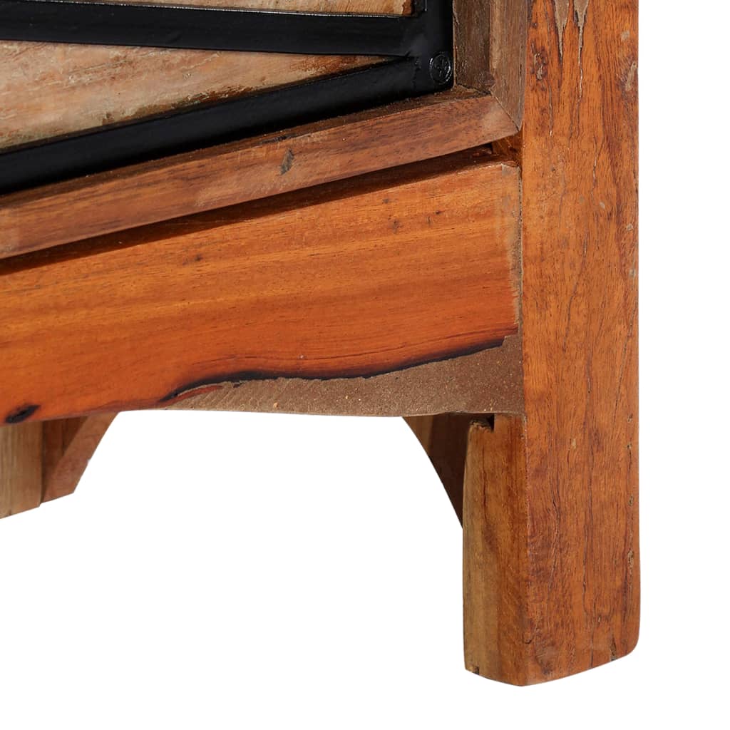 TV cabinet, 120x30x40cm, recycled solid wood