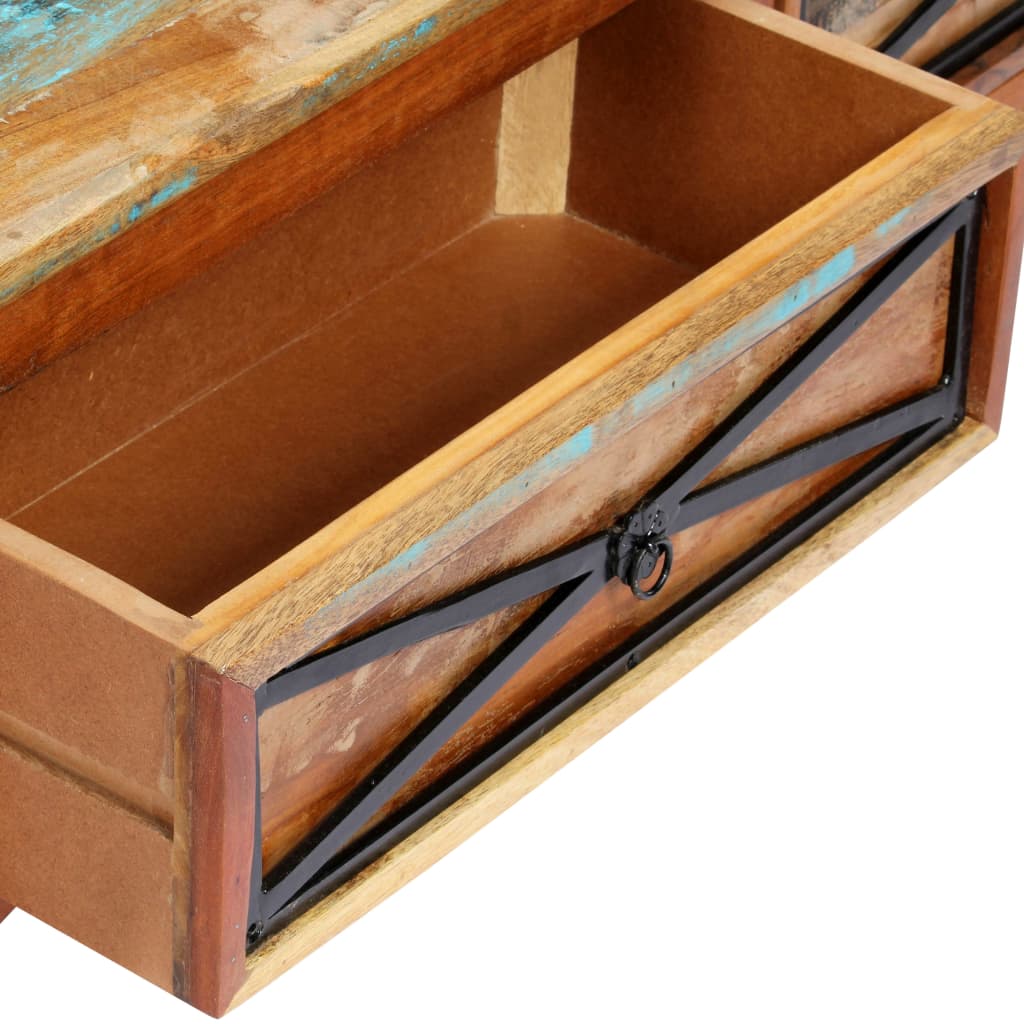 TV cabinet, 120x30x40cm, recycled solid wood