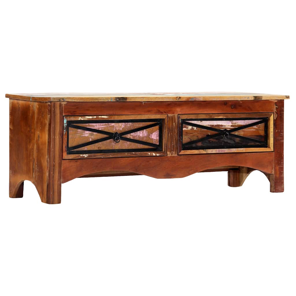 TV cabinet, 120x30x40cm, recycled solid wood