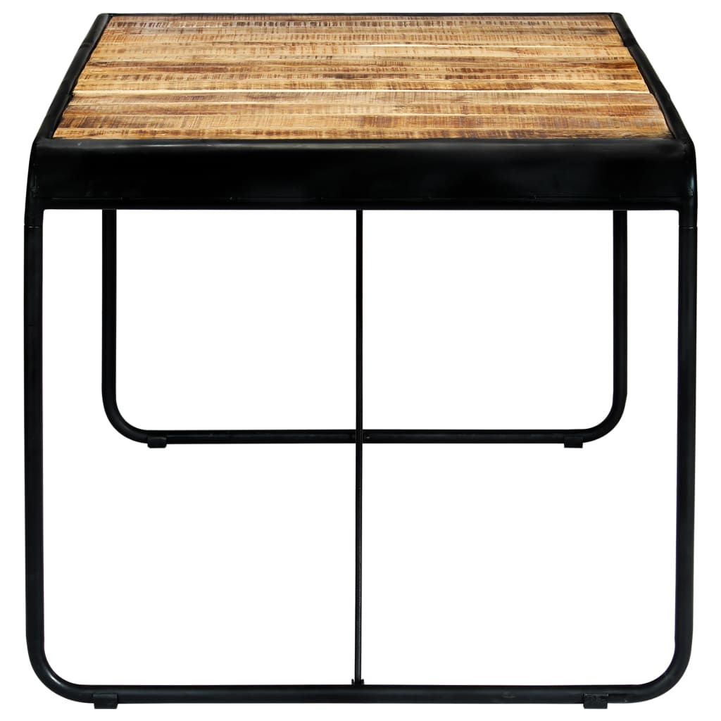 Dining table, 180x90x76cm, raw mango solid wood