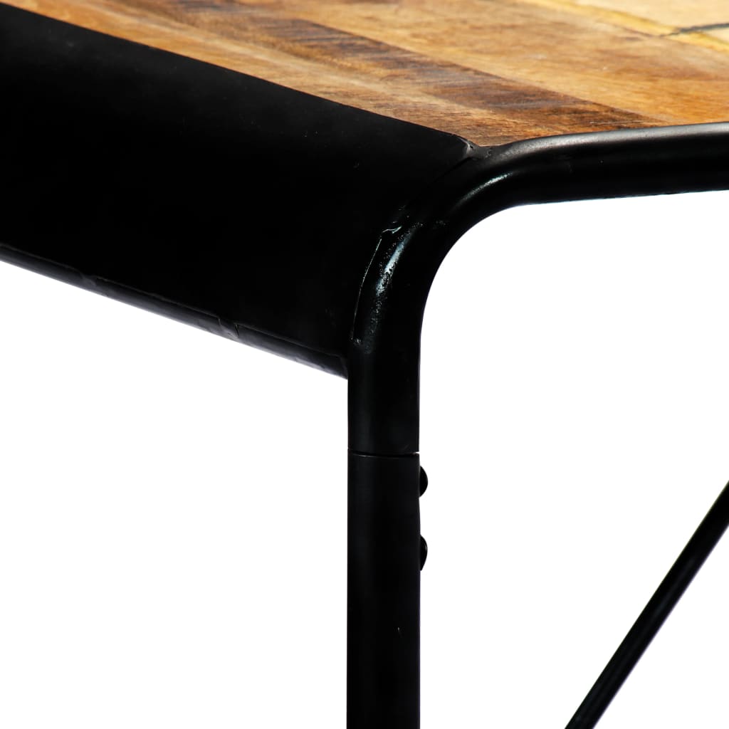Dining table, 180x90x76cm, raw mango solid wood