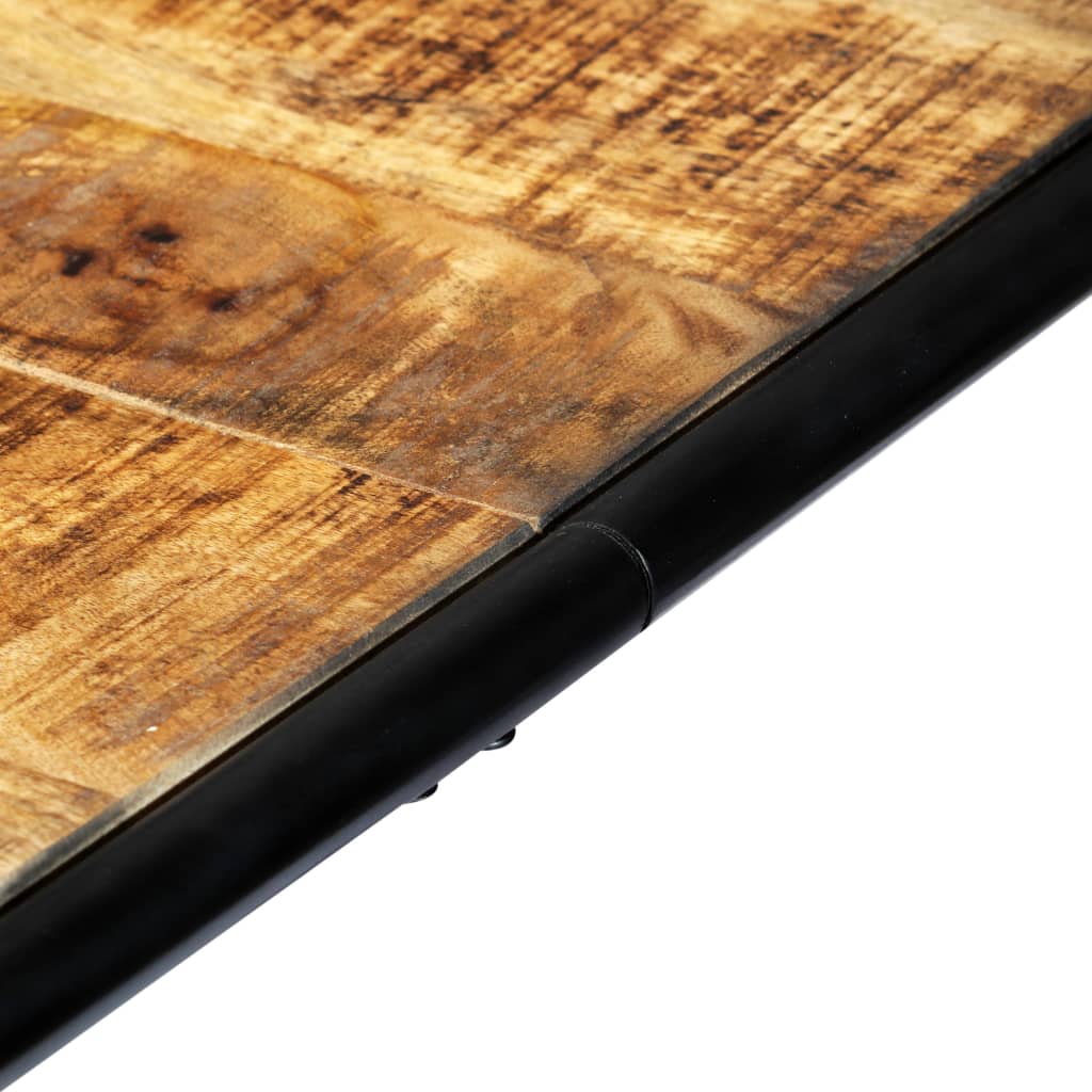Dining table, 180x90x76cm, raw mango solid wood