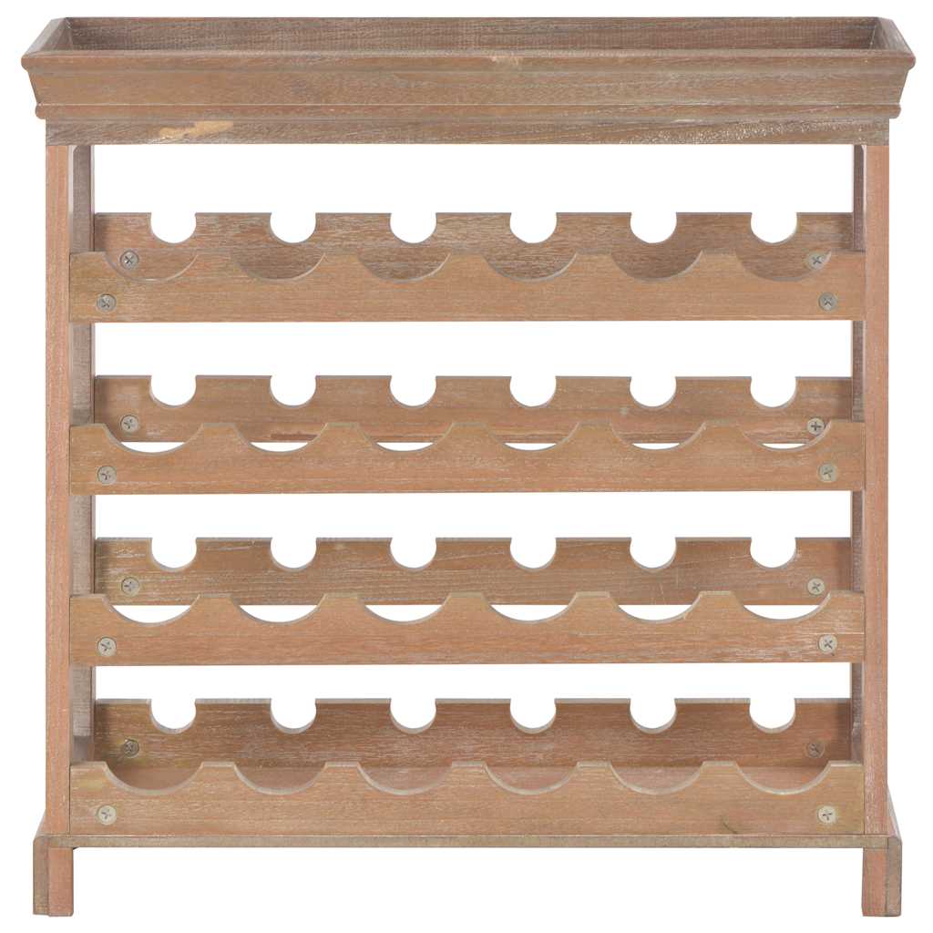 Vīna skapis, brūnā krāsā, 70x22,5x70,5cm, MDF
