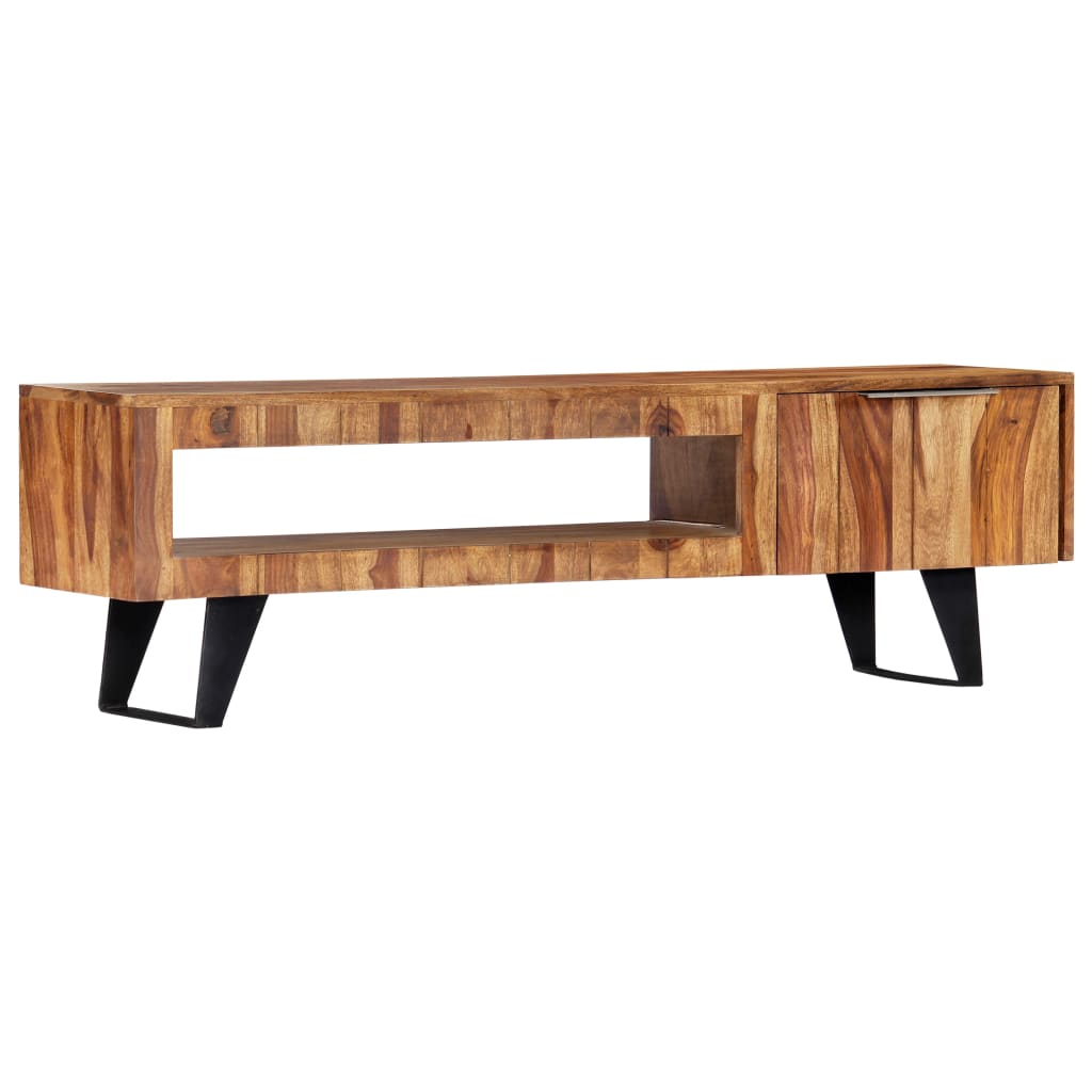 TV cabinet, 140x30x40cm, rosewood solid wood.