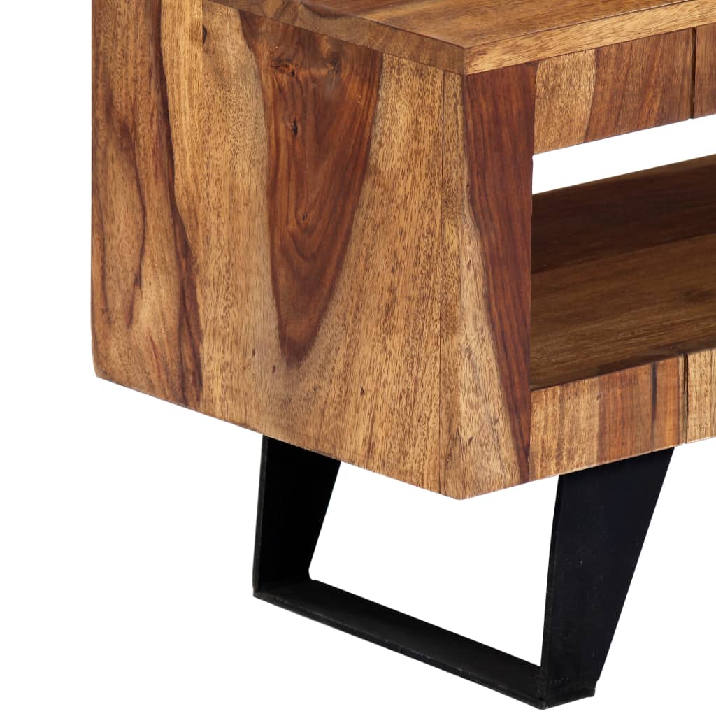 TV cabinet, 140x30x40cm, rosewood solid wood.