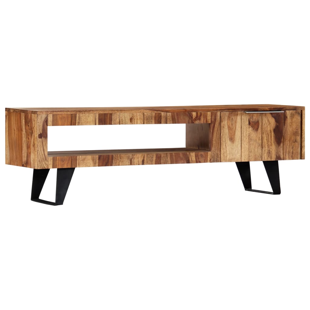 TV cabinet, 140x30x40cm, rosewood solid wood.