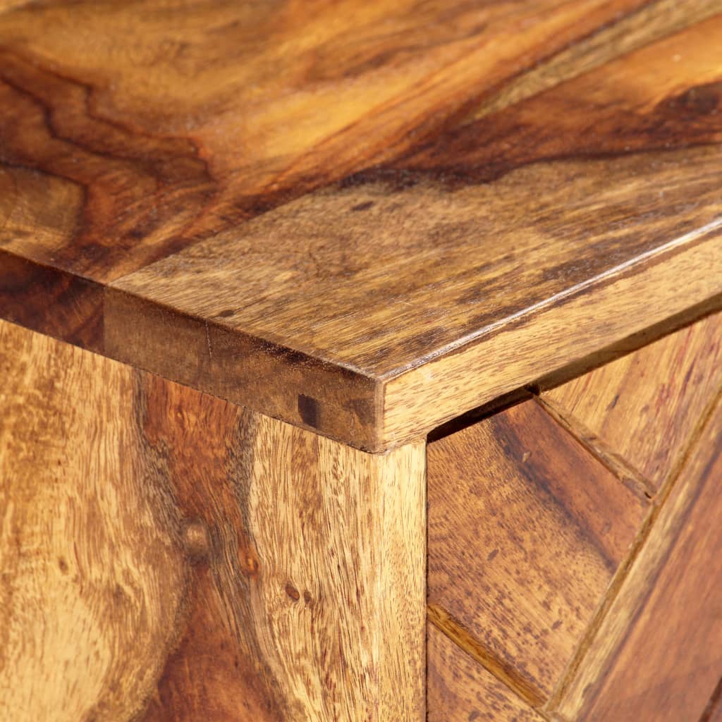 TV cabinet, 140x30x45cm, pinkish reclaimed solid wood