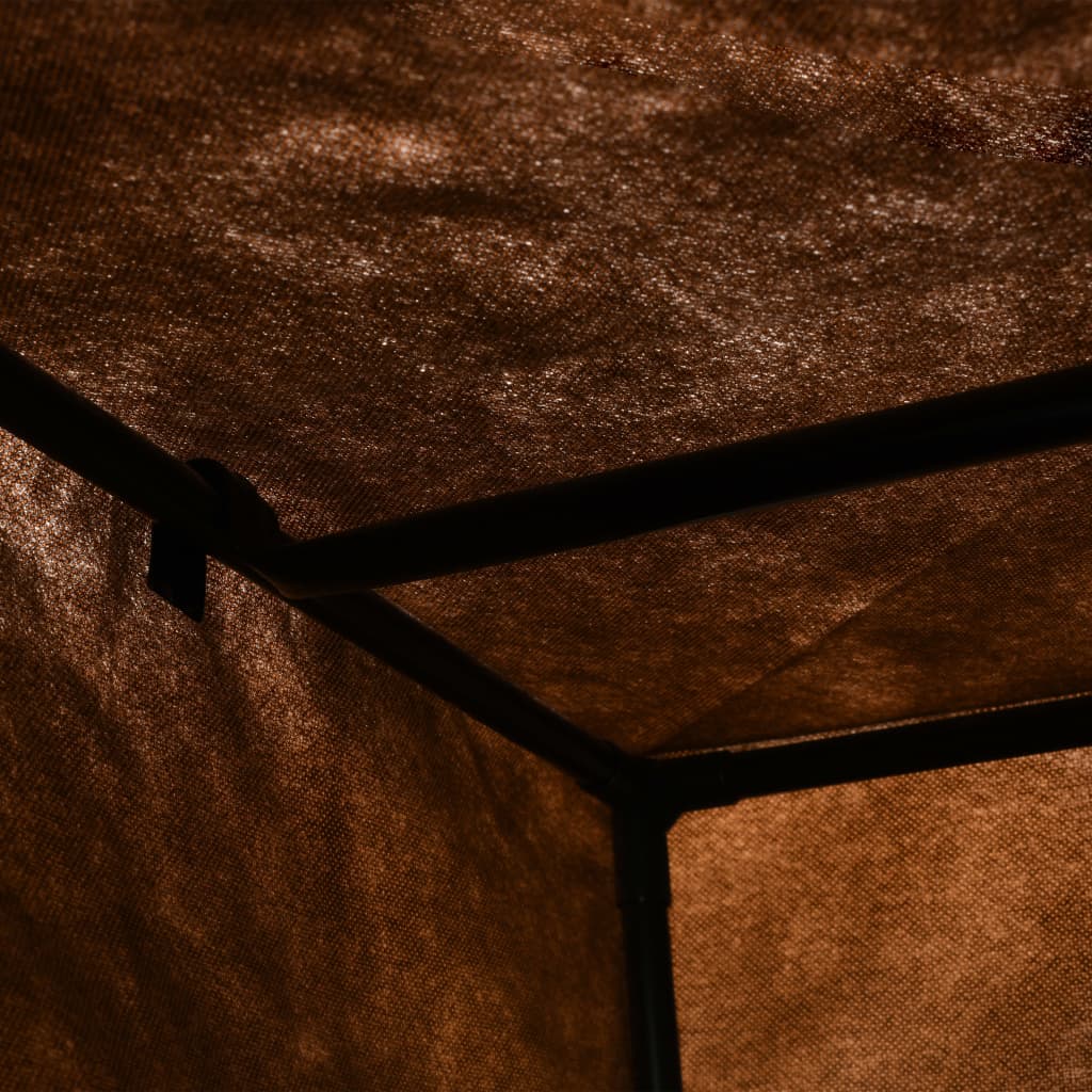 Drēbju skapji, 2 gab., brūni, 75x50x160cm