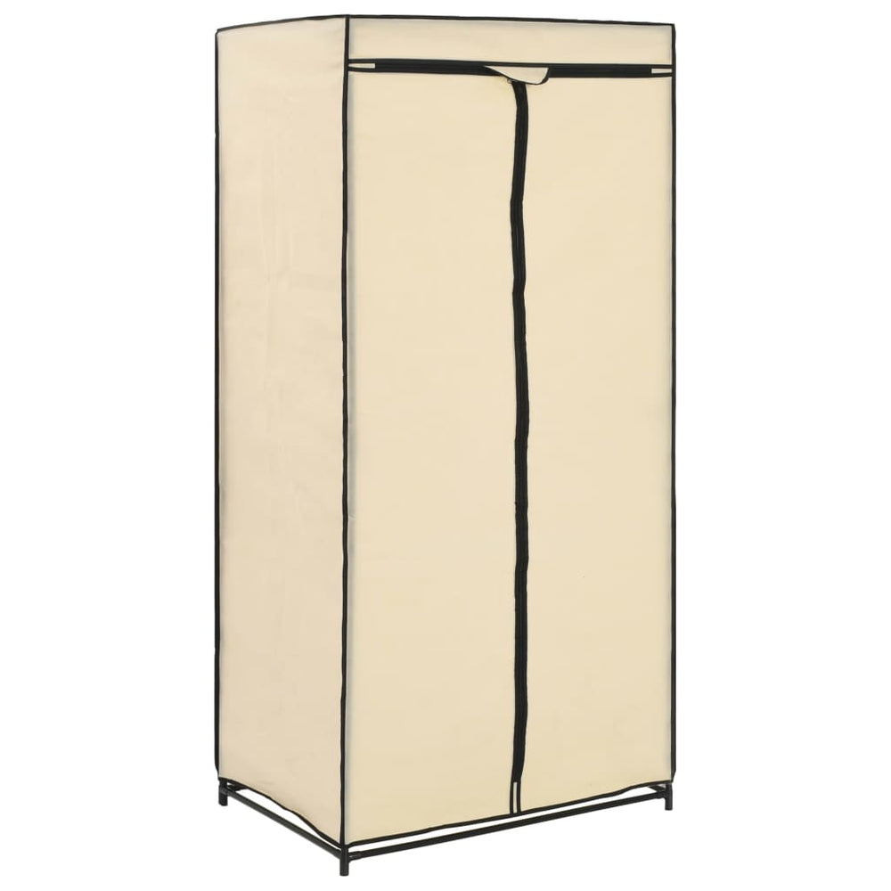 Wardrobes, 2 pcs, cream, 75x50x160cm