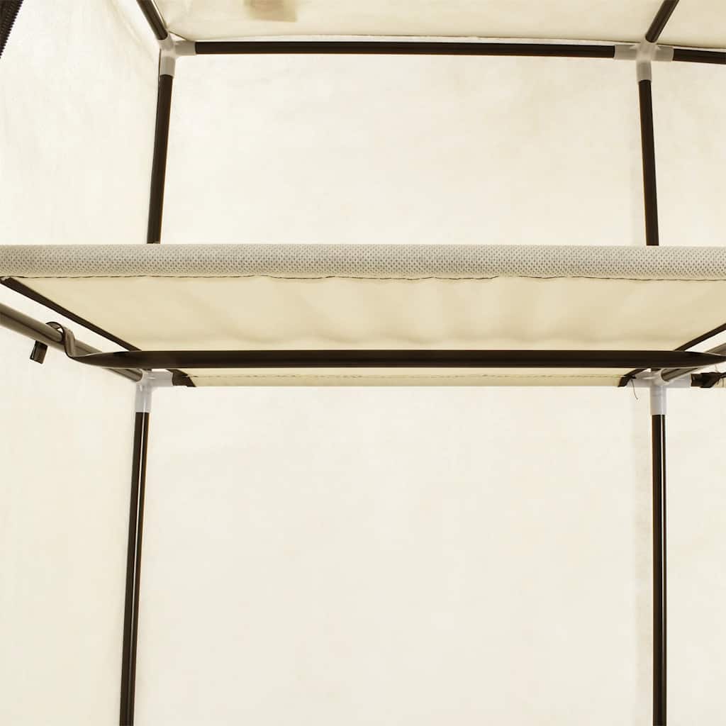 Drab. spinta su skyr. ir stryp., krem. sp., 150x45x175cm, aud.