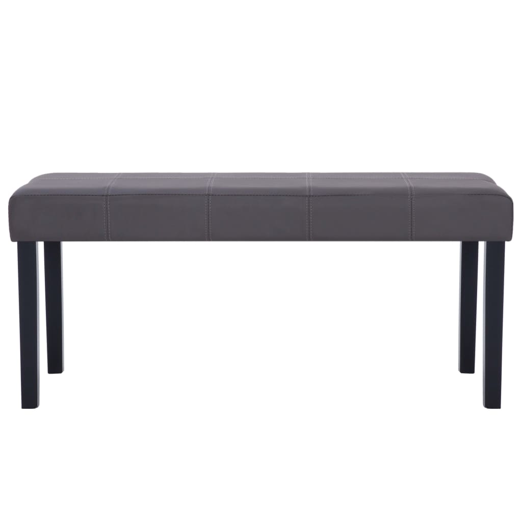Suoliukas, pilkas, 106cm, dirbtinė oda