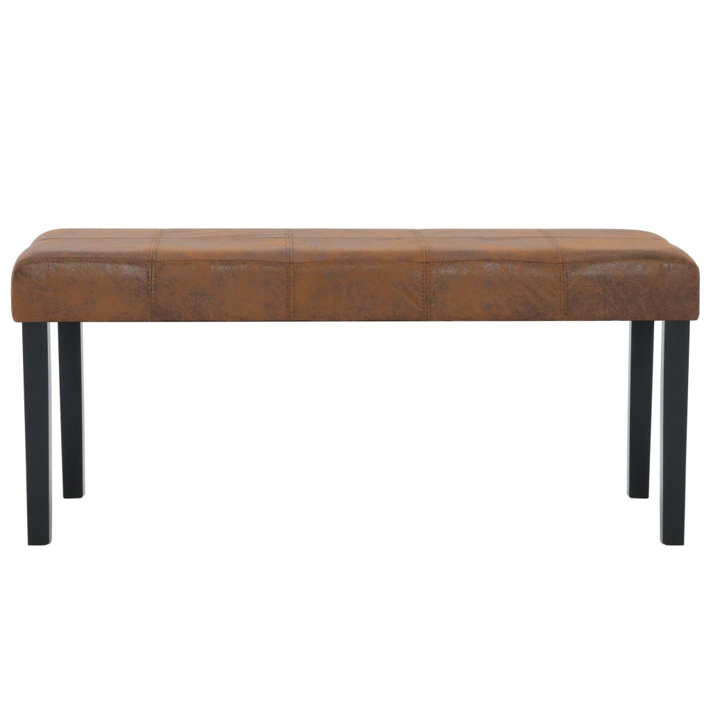 Suoliukas, rudas, 106cm, dirbtinė versta oda