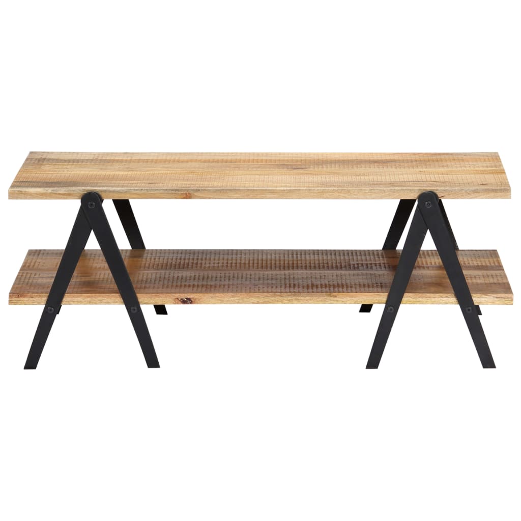 Coffee table, 115x60x40 cm, solid mango wood