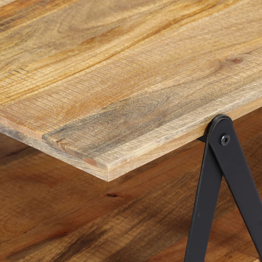 Coffee table, 115x60x40 cm, solid mango wood