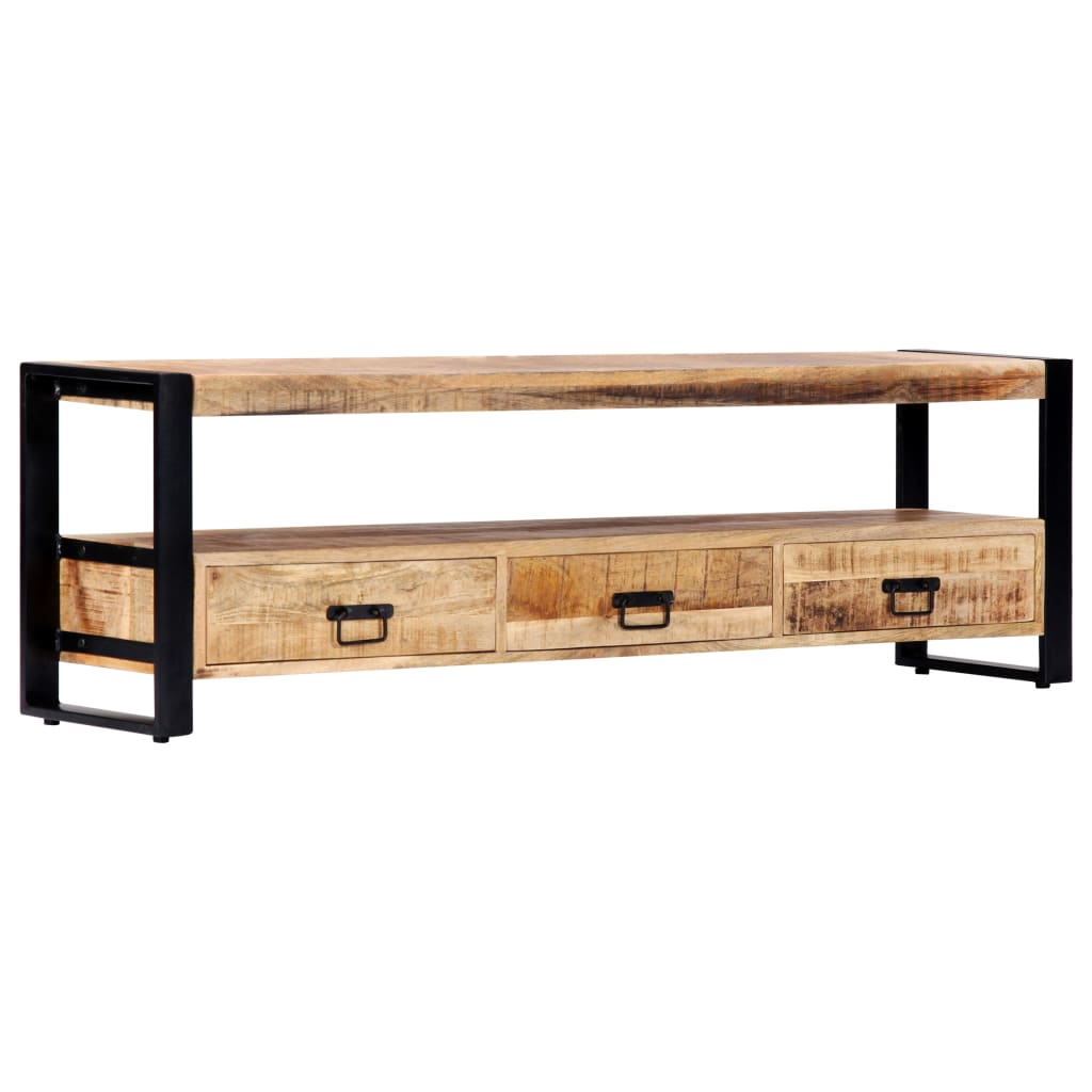 TV skapītis, 150x30x45cm, mango koka masīvkoks