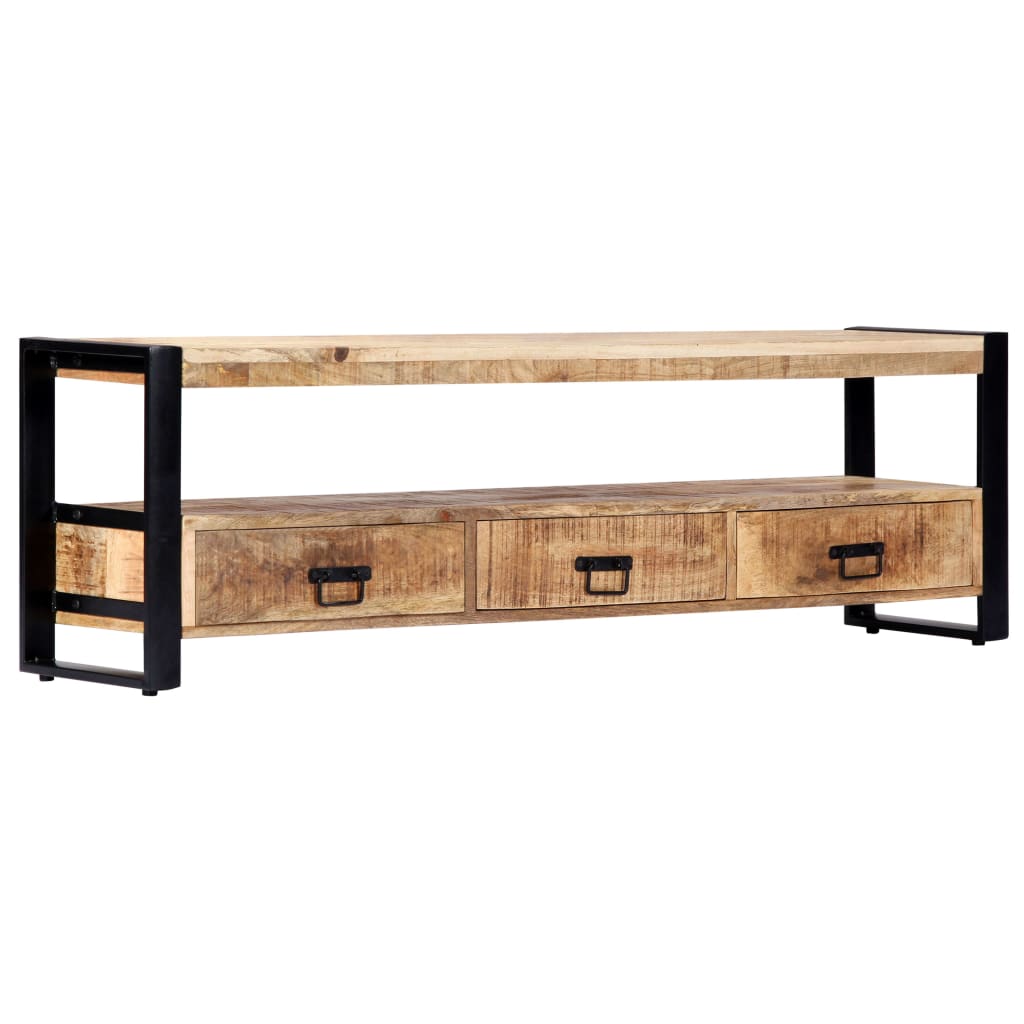 TV skapītis, 150x30x45cm, mango koka masīvkoks
