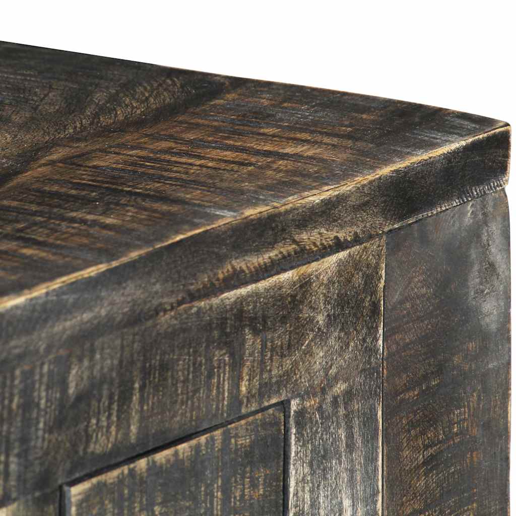 Rakstāmgalds, melnā krāsā, 110x50x75 cm, masīvs mango koks.