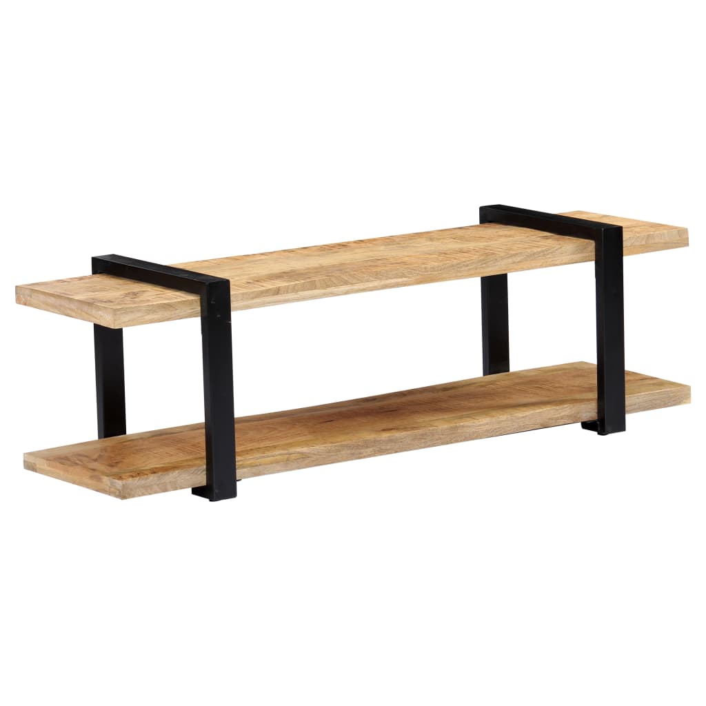 TV cabinet, 130x40x40cm, solid mango wood