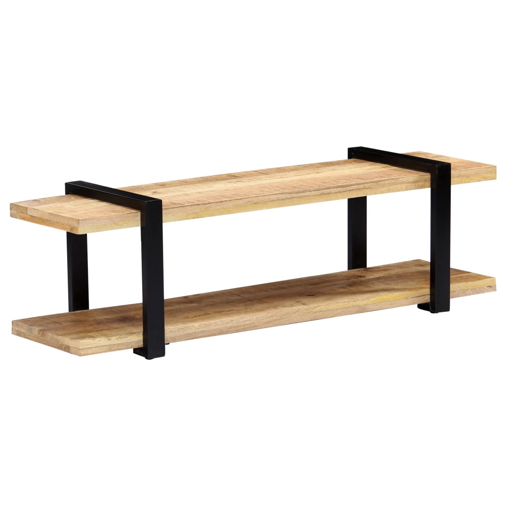 TV cabinet, 130x40x40cm, solid mango wood