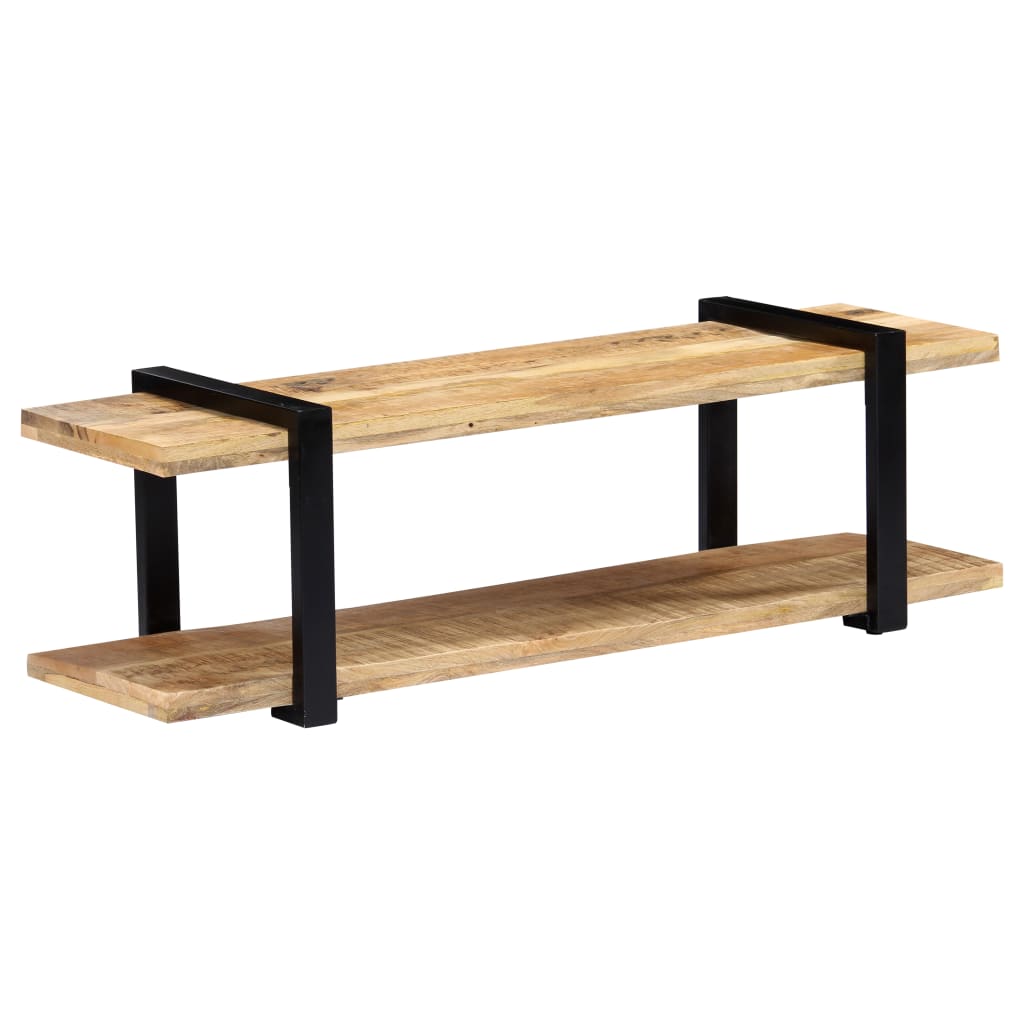 TV cabinet, 130x40x40cm, solid mango wood