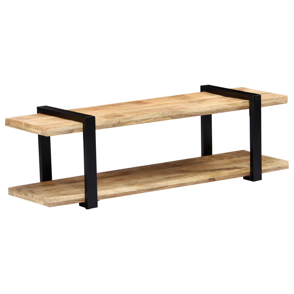 TV cabinet, 130x40x40cm, solid mango wood