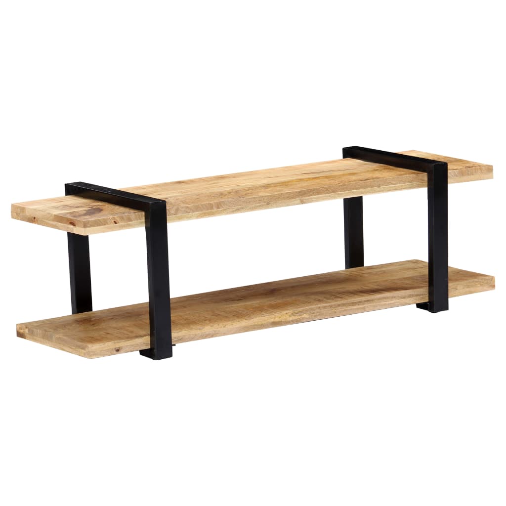 TV cabinet, 130x40x40cm, solid mango wood