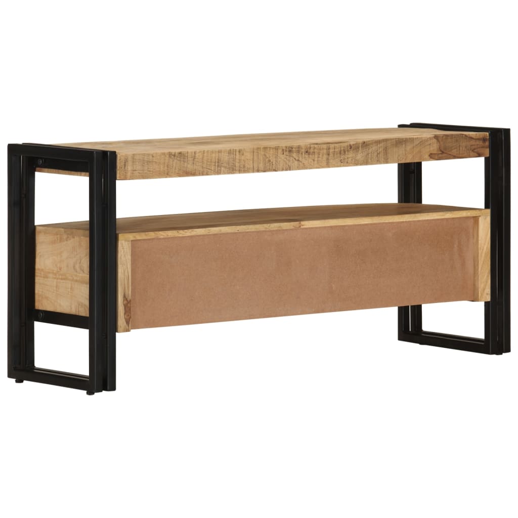 TV cabinet, 100x30x45cm, solid mango wood
