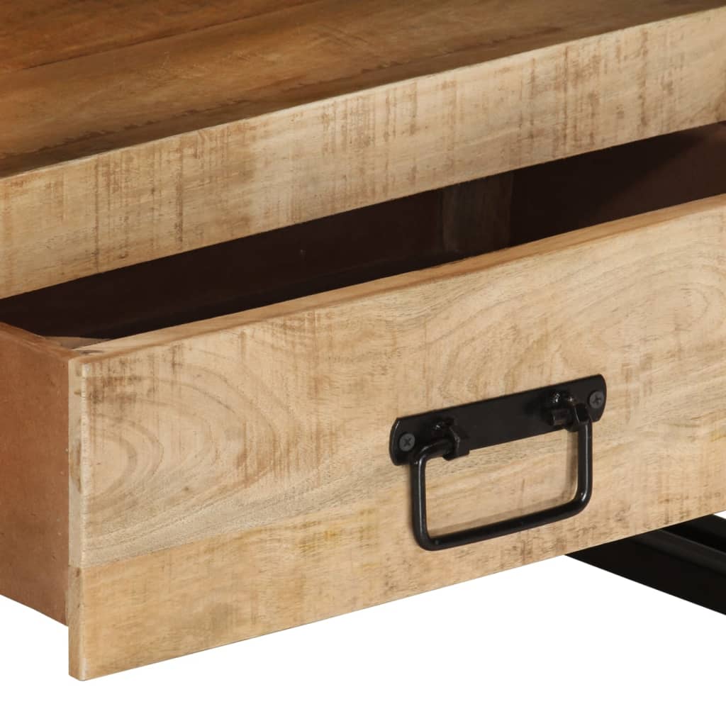 TV cabinet, 100x30x45cm, solid mango wood