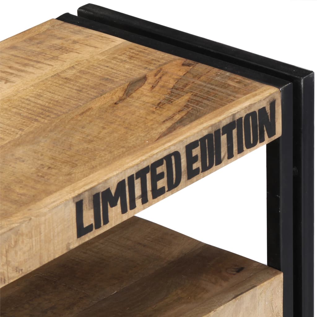 TV cabinet, 100x30x45cm, solid mango wood