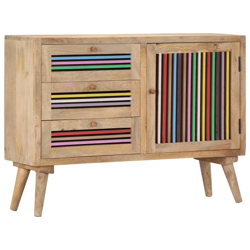 Šoninė spintelė, 100x30x75cm, mango medienos masyvas