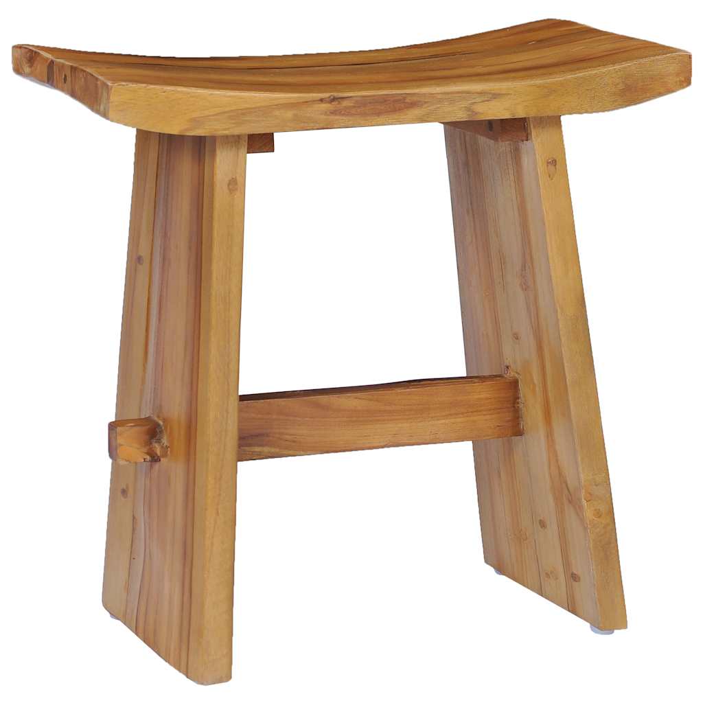 Stool, solid teak wood