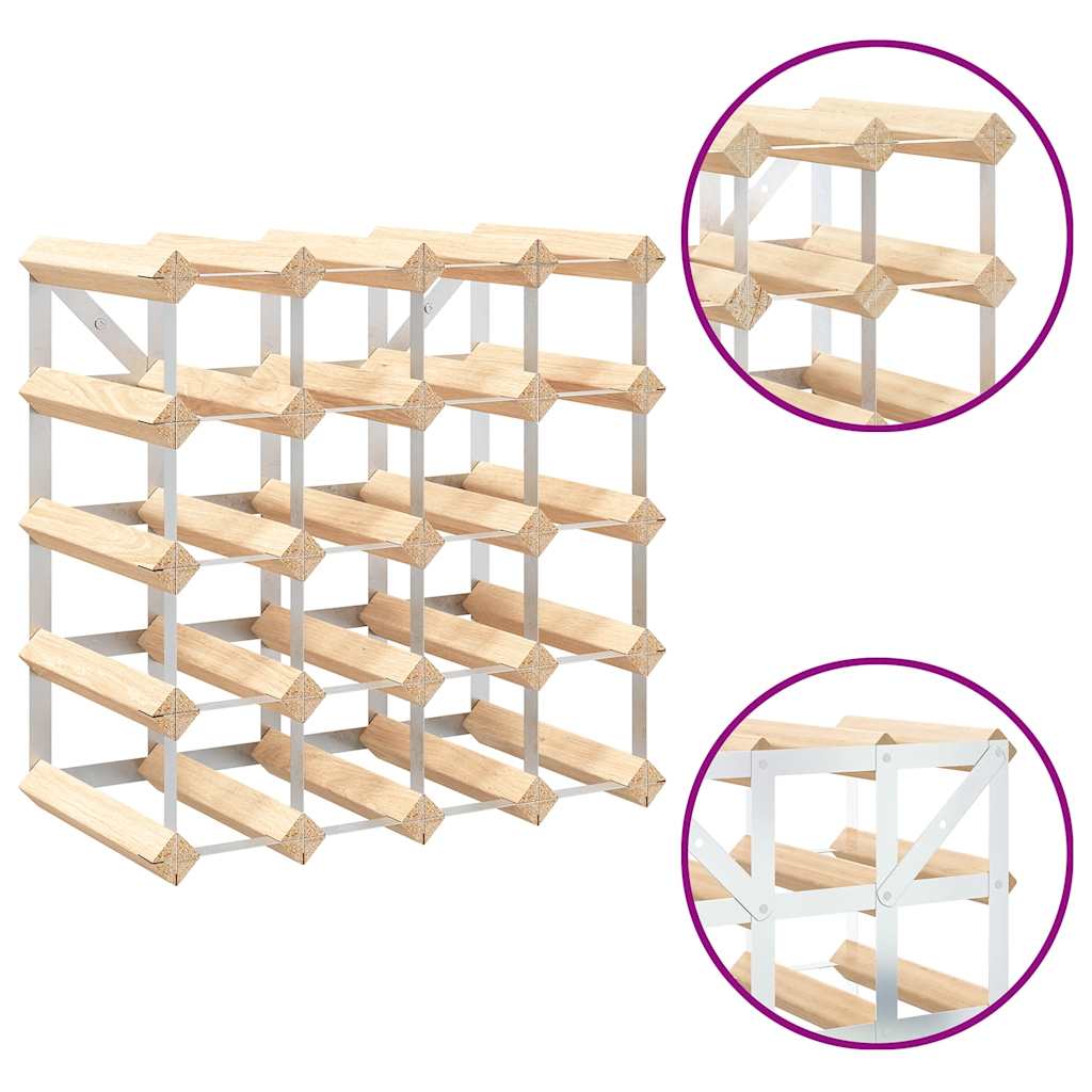 Stovas vynui skirtas 20 butelių, pušies medienos masyvas