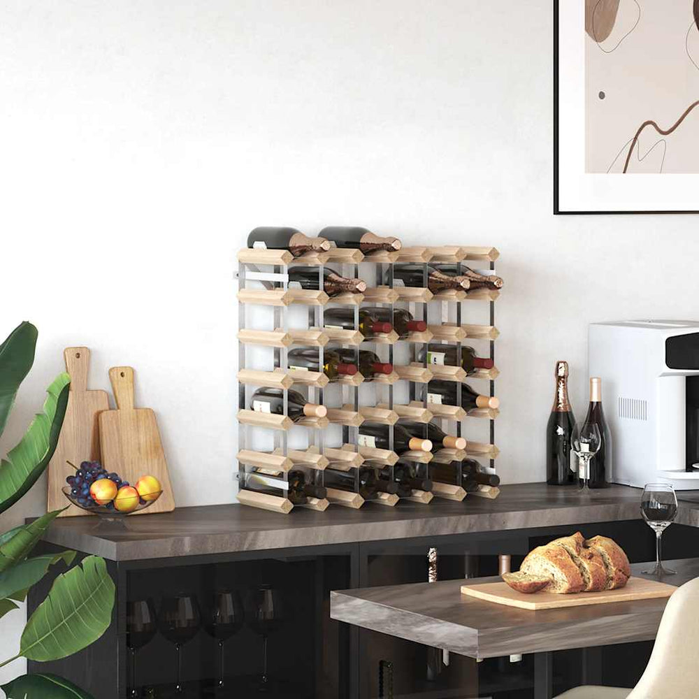 Stovas vynui skirtas 42 buteliams, pušies medienos masyvas