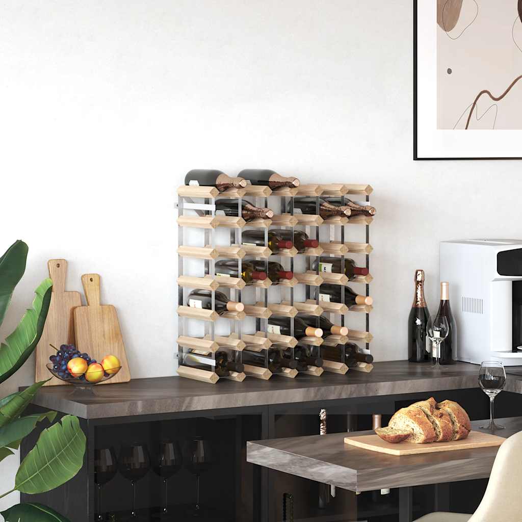 Stovas vynui skirtas 42 buteliams, pušies medienos masyvas