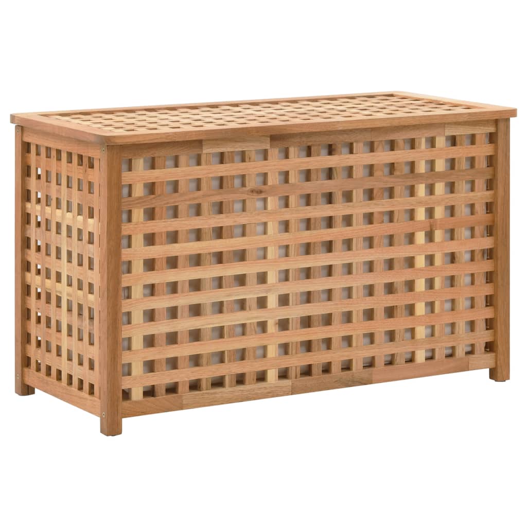 Veļas kaste, 77,5x37,5x46,5 cm, riekstkoka med. mas.